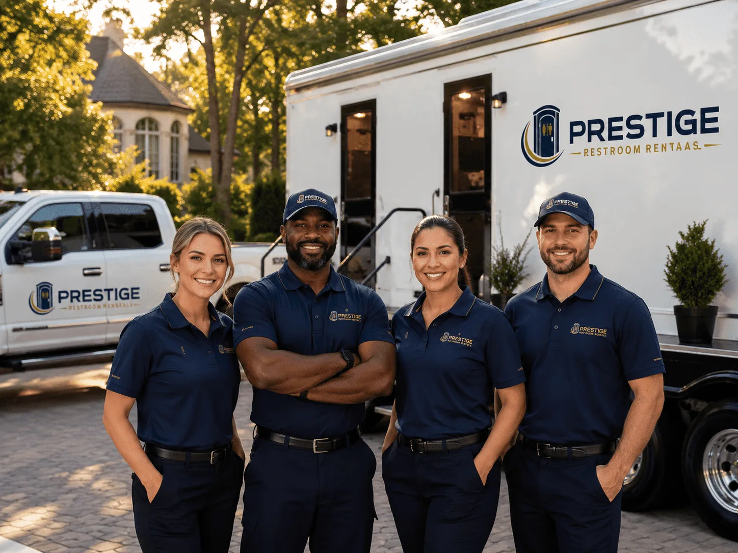 Trusted Luxury Portable Restrooms company in Adams, OK